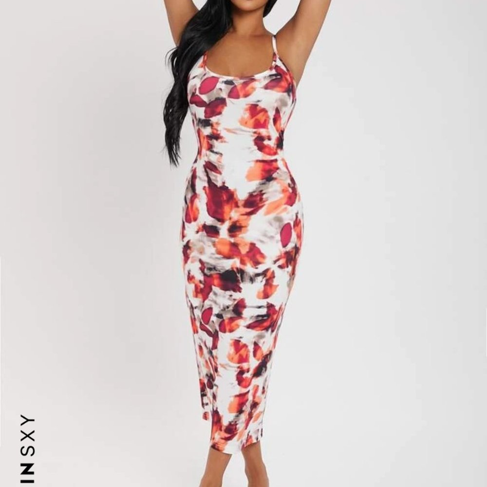 Tie Dye Bodycon Dress